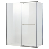 Душова кабіна SR-SC-01-TR-01/120x80x200/прозоре скло/Easy Clean/8мм/без піддону/CHROME (KR5353)